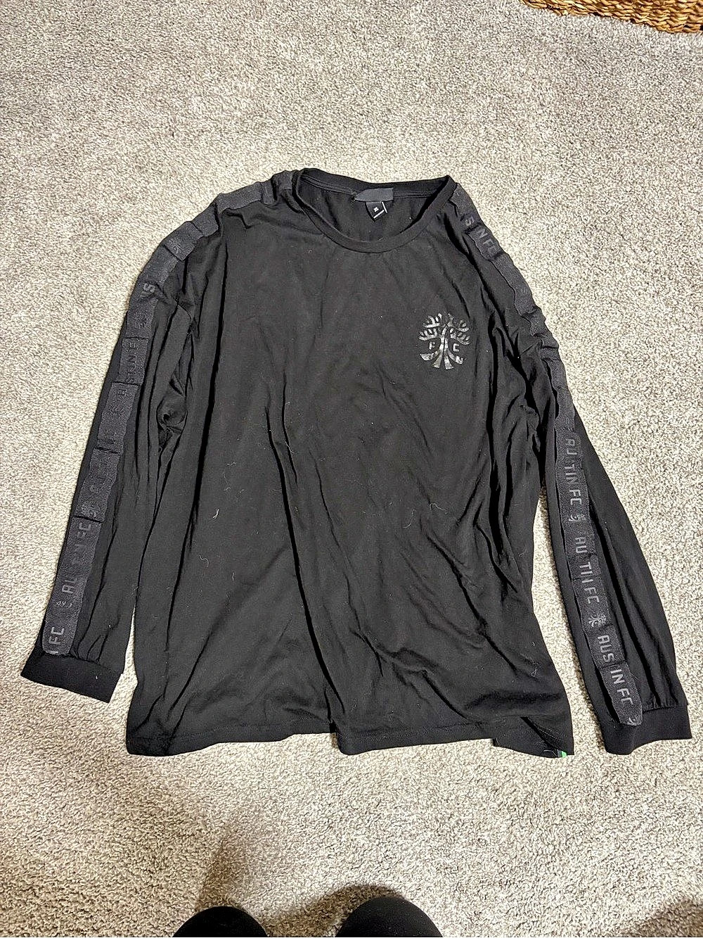 The Wild Collective Black Austin FC Long Sleeve Graphic Tee XL